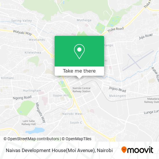 Naivas Development House(Moi Avenue) map