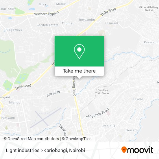 Light industries >Kariobangi map