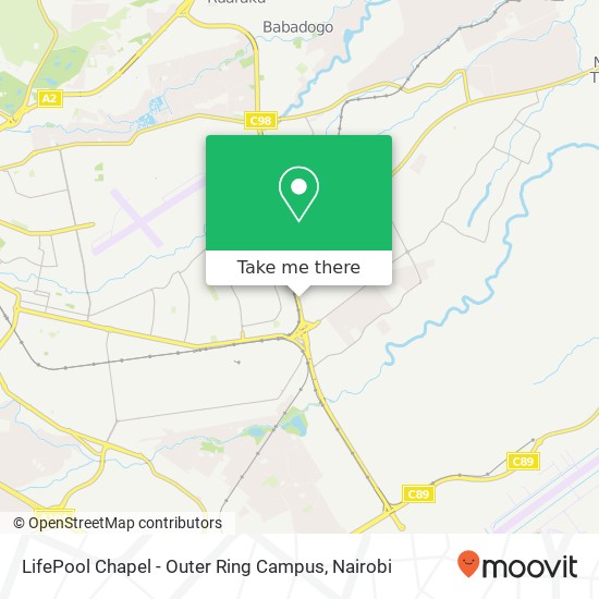 LifePool Chapel - Outer Ring Campus map