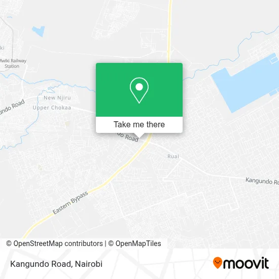Kangundo Road map