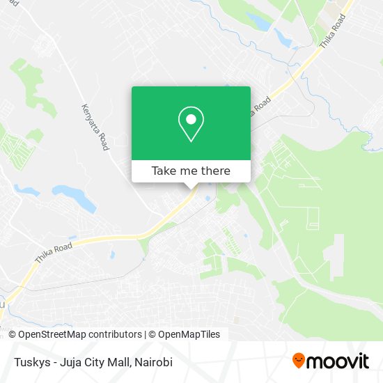 Tuskys - Juja City Mall map