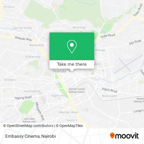 Embassy Cinema map