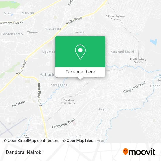 Dandora map
