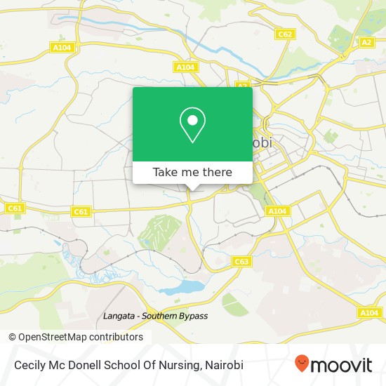 Cecily Mc Donell School Of Nursing map