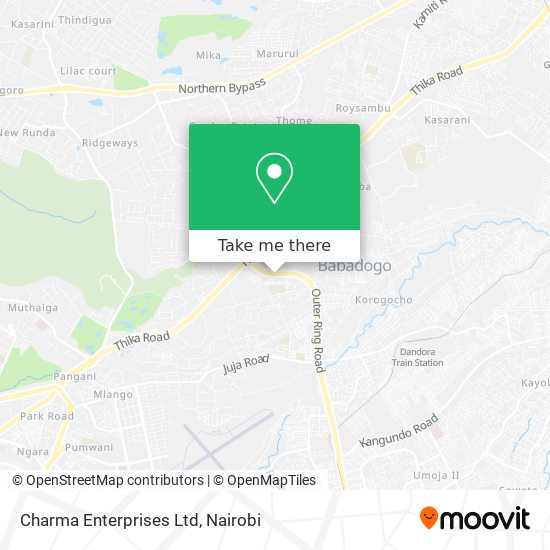 Charma Enterprises Ltd map
