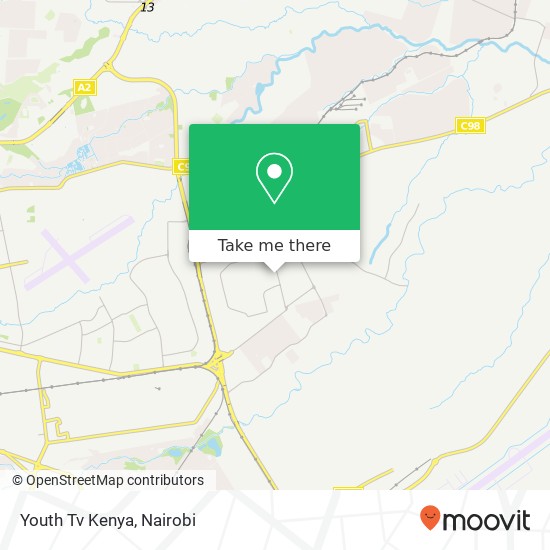 Youth Tv Kenya map