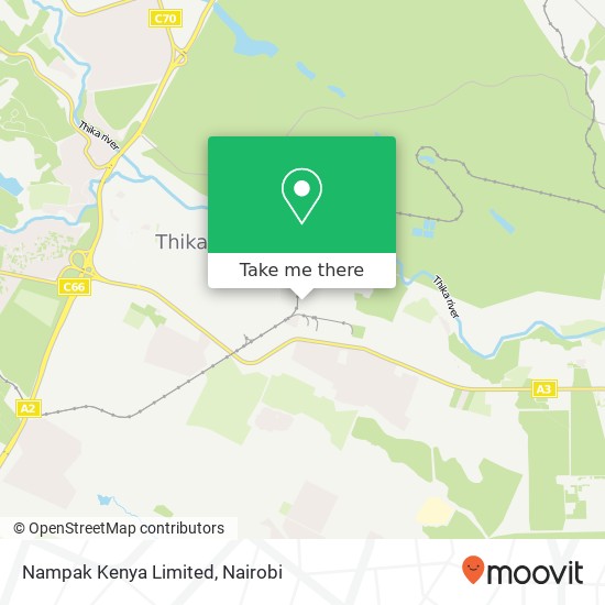 Nampak Kenya Limited map