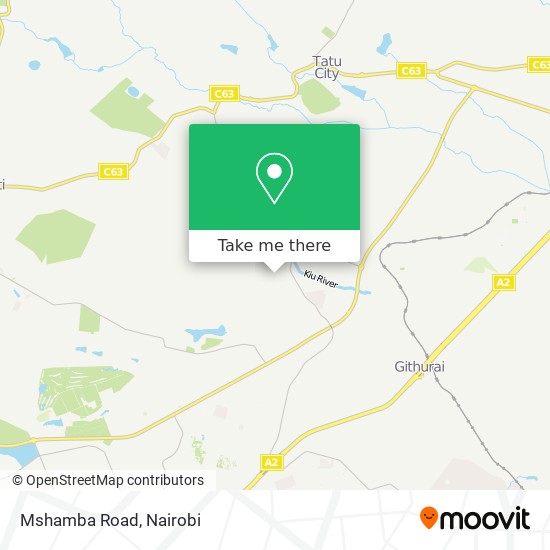 Mshamba Road map