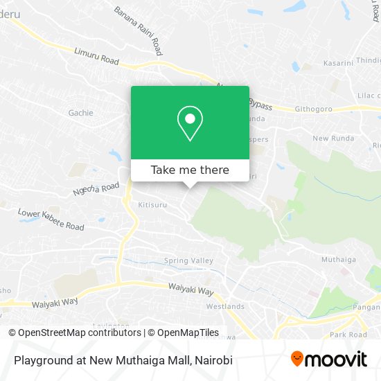 Playground at New Muthaiga Mall map