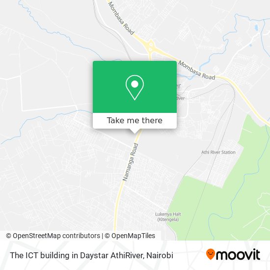 The ICT building in Daystar AthiRiver map