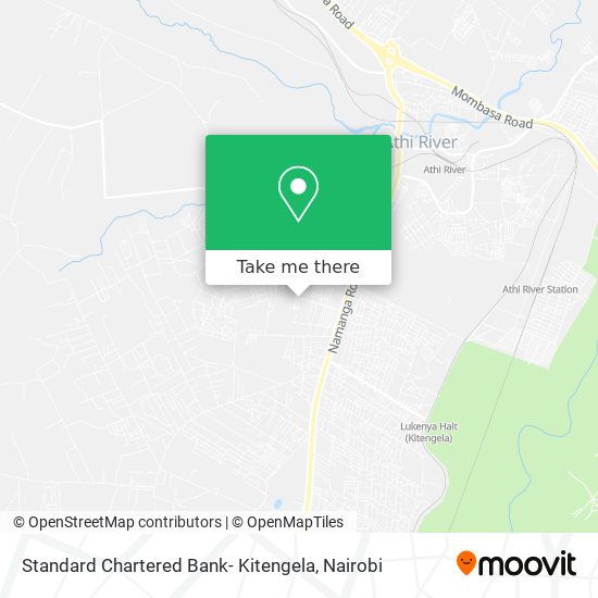 Standard Chartered Bank- Kitengela map