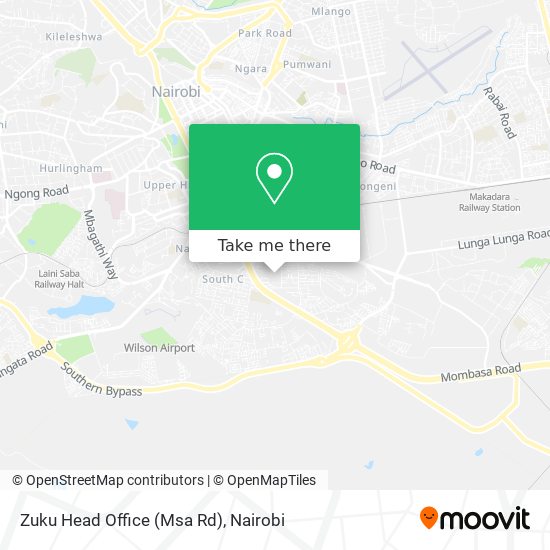 Zuku Head Office (Msa Rd) map