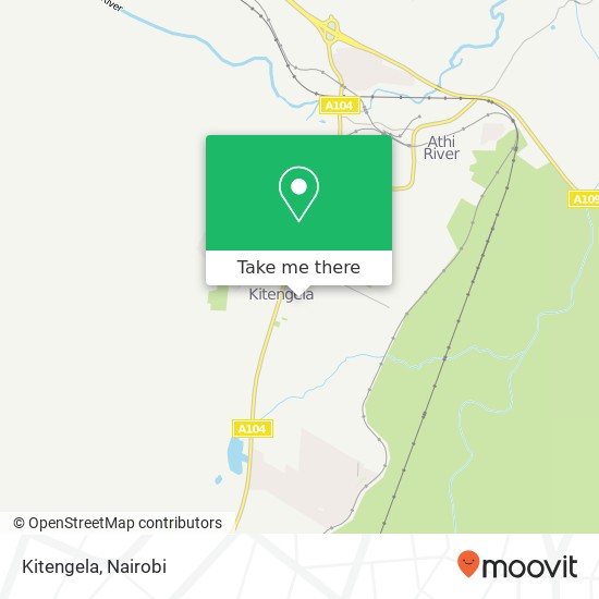 Kitengela map