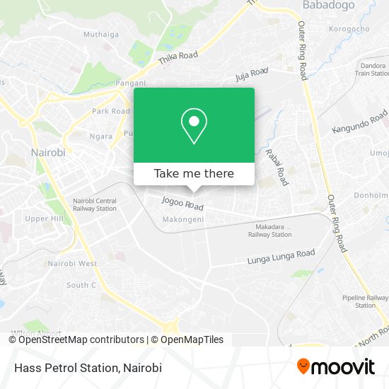 Hass Petrol Station map