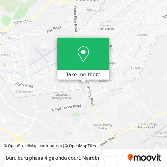 buru buru phase 4 gakindu court map