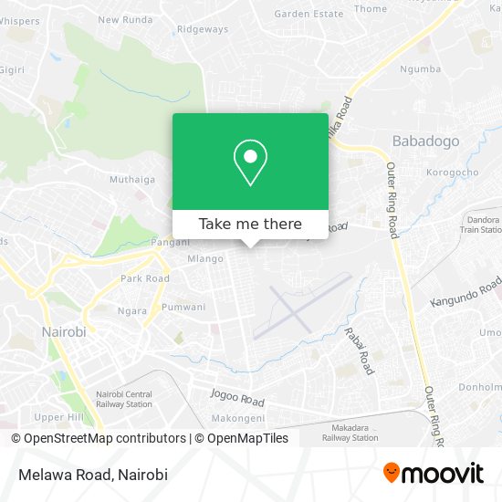 Melawa Road map