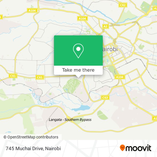 745 Muchai Drive map