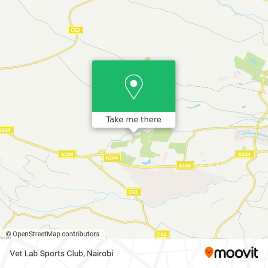 Vet Lab Sports Club map