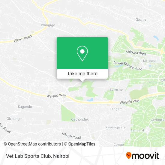 Vet Lab Sports Club map