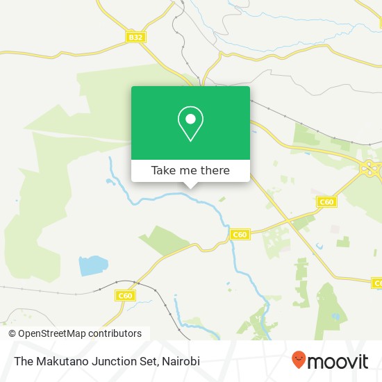 The Makutano Junction Set map