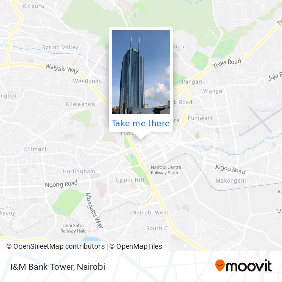 I&M Bank Tower map