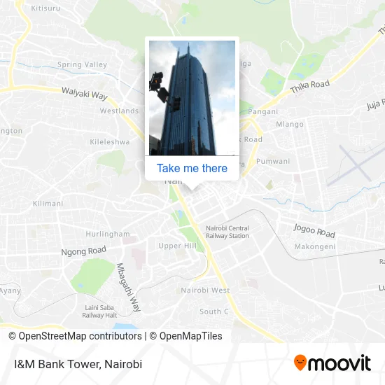 I&M Bank Tower map