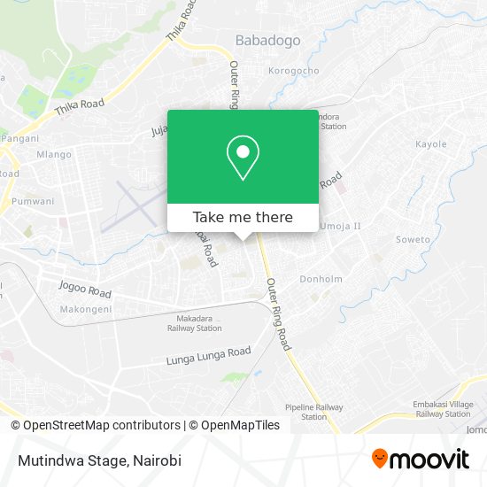 Mutindwa Stage map