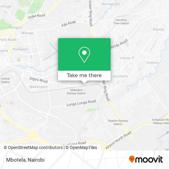Mbotela map