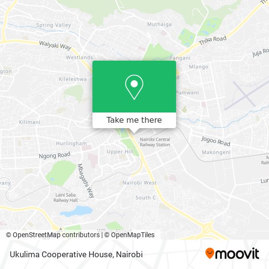 Ukulima Cooperative House map