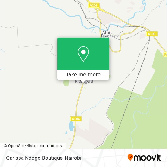 Garissa Ndogo Boutique map