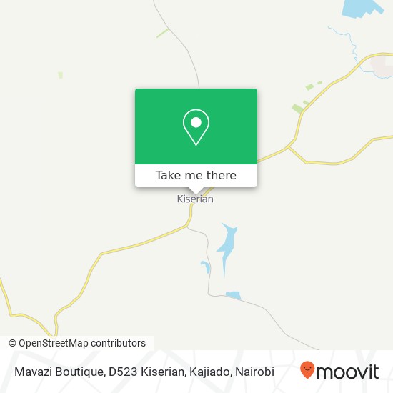 Mavazi Boutique, D523 Kiserian, Kajiado map