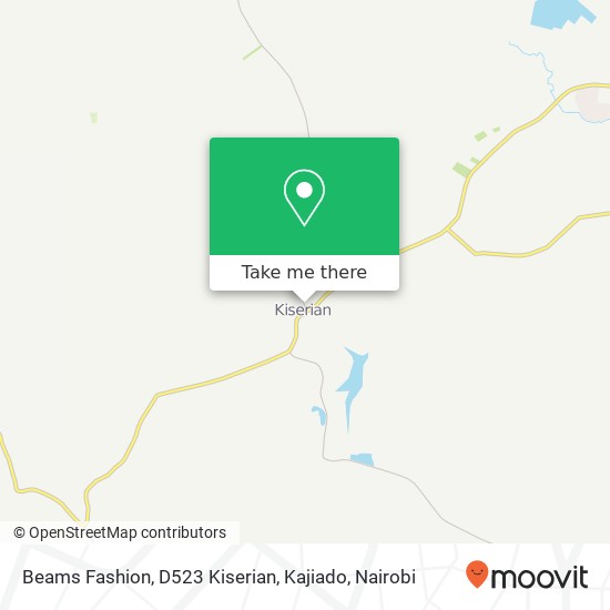 Beams Fashion, D523 Kiserian, Kajiado map