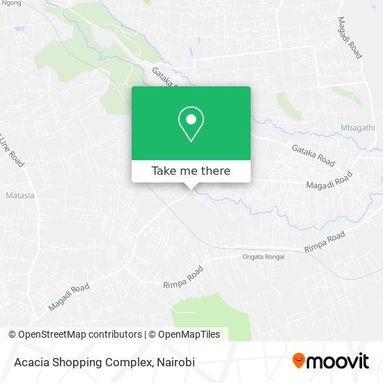 Acacia Shopping Complex map