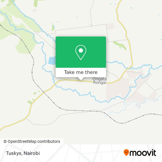Tuskys map