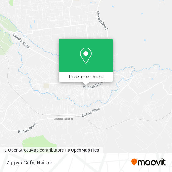 Zippys Cafe map