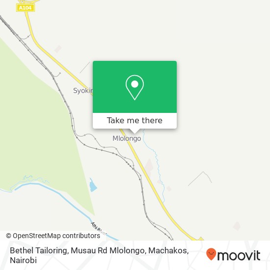 Bethel Tailoring, Musau Rd Mlolongo, Machakos map