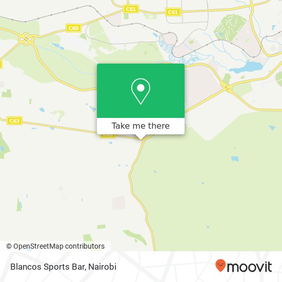 Blancos Sports Bar map
