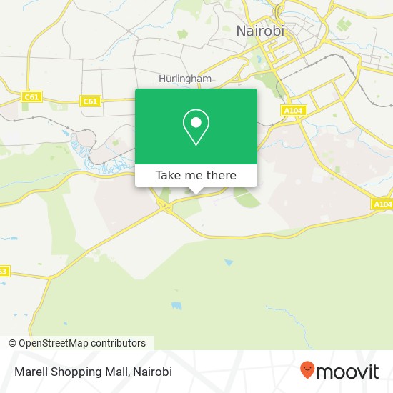 Marell Shopping Mall map