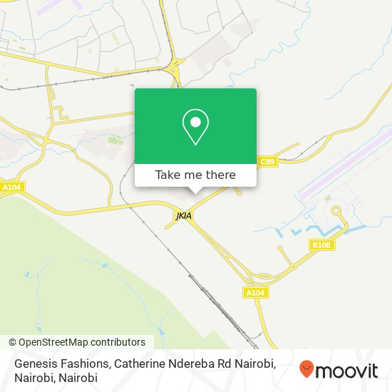 Genesis Fashions, Catherine Ndereba Rd Nairobi, Nairobi map