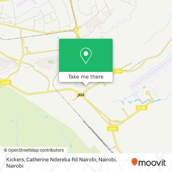 Kickers, Catherine Ndereba Rd Nairobi, Nairobi map