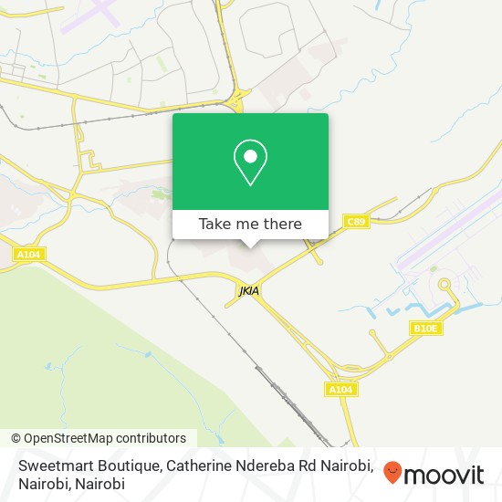 Sweetmart Boutique, Catherine Ndereba Rd Nairobi, Nairobi map