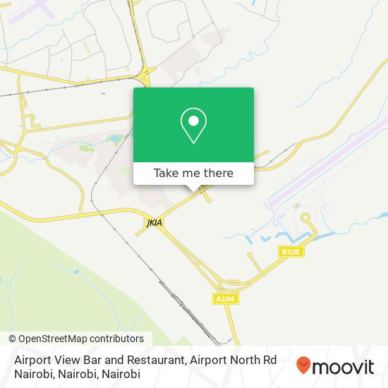 Airport View Bar and Restaurant, Airport North Rd Nairobi, Nairobi map