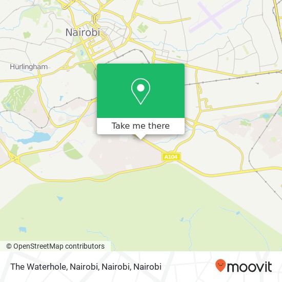 The Waterhole, Nairobi, Nairobi map