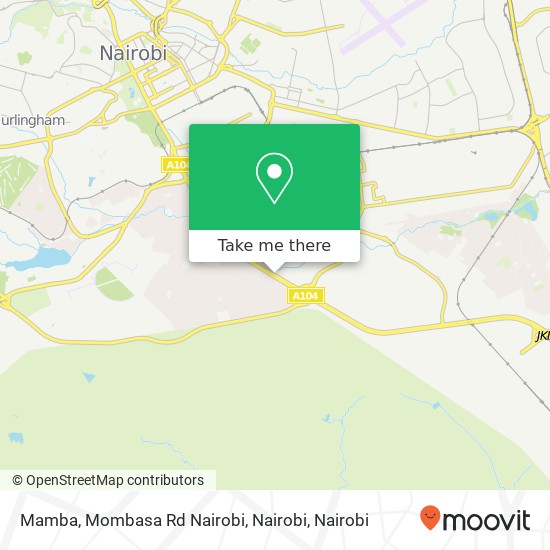 Mamba, Mombasa Rd Nairobi, Nairobi map