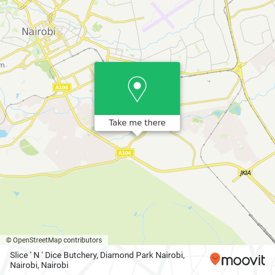 Slice ' N ' Dice Butchery, Diamond Park Nairobi, Nairobi map