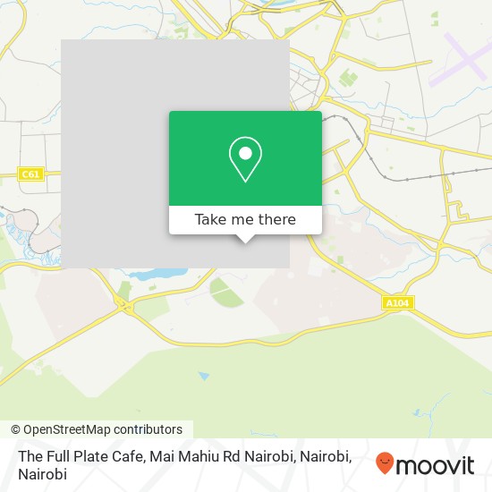 The Full Plate Cafe, Mai Mahiu Rd Nairobi, Nairobi map