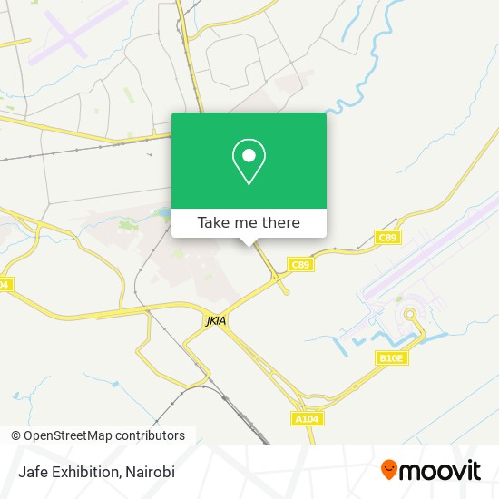 Jafe Exhibition map