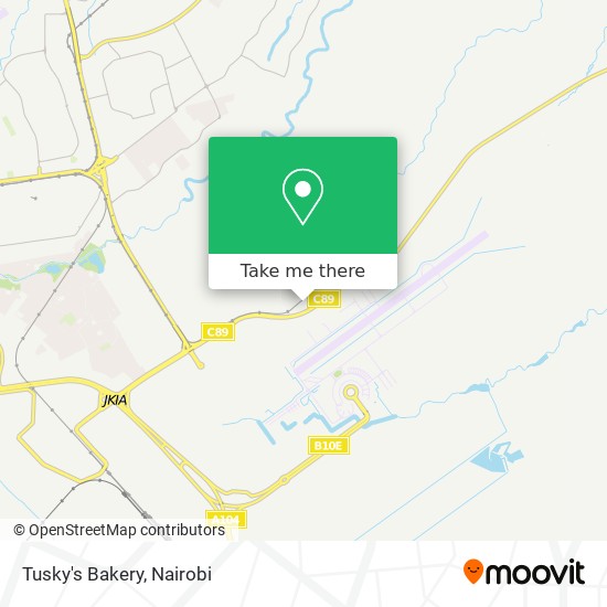 Tusky's Bakery map