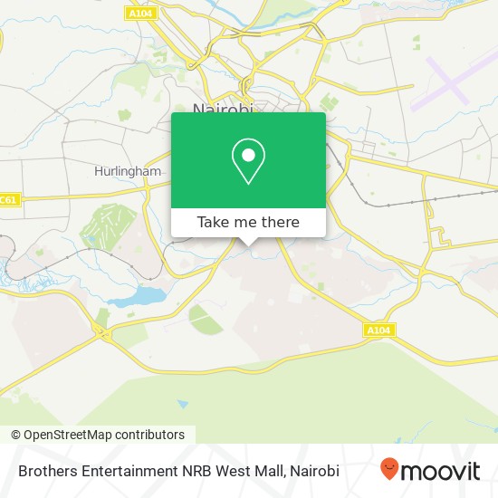 Brothers Entertainment NRB West Mall map