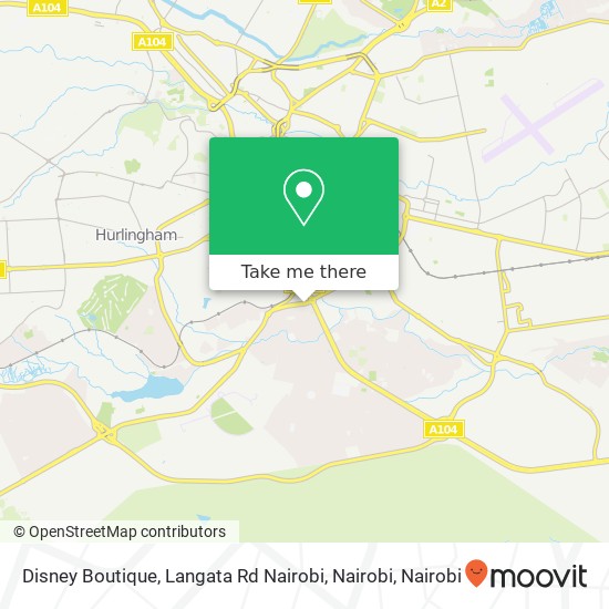 Disney Boutique, Langata Rd Nairobi, Nairobi map
